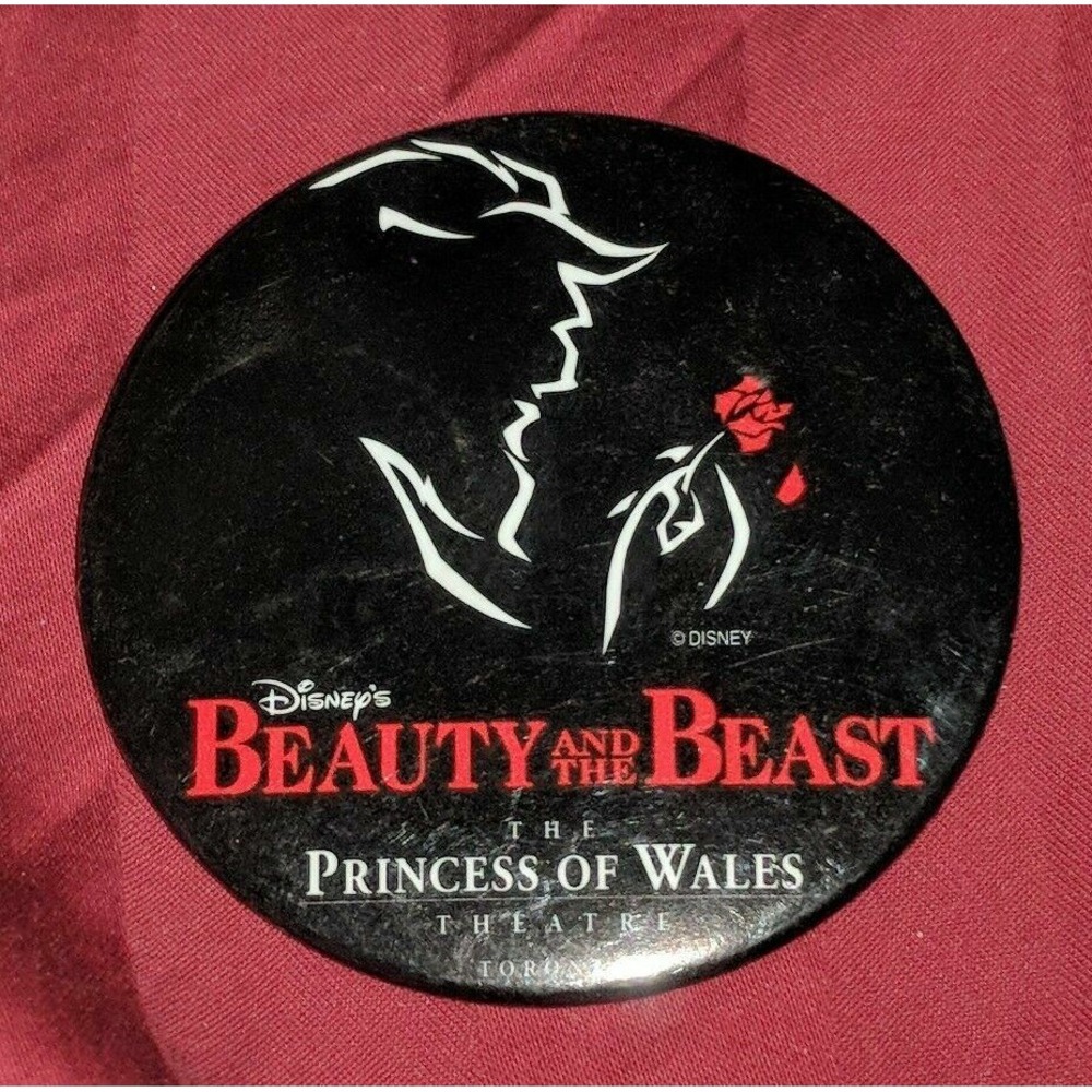 Disney Beauty & The Beast THE PRINCESS OF WALES THEATRE TORONTO CANADA PIN RARE